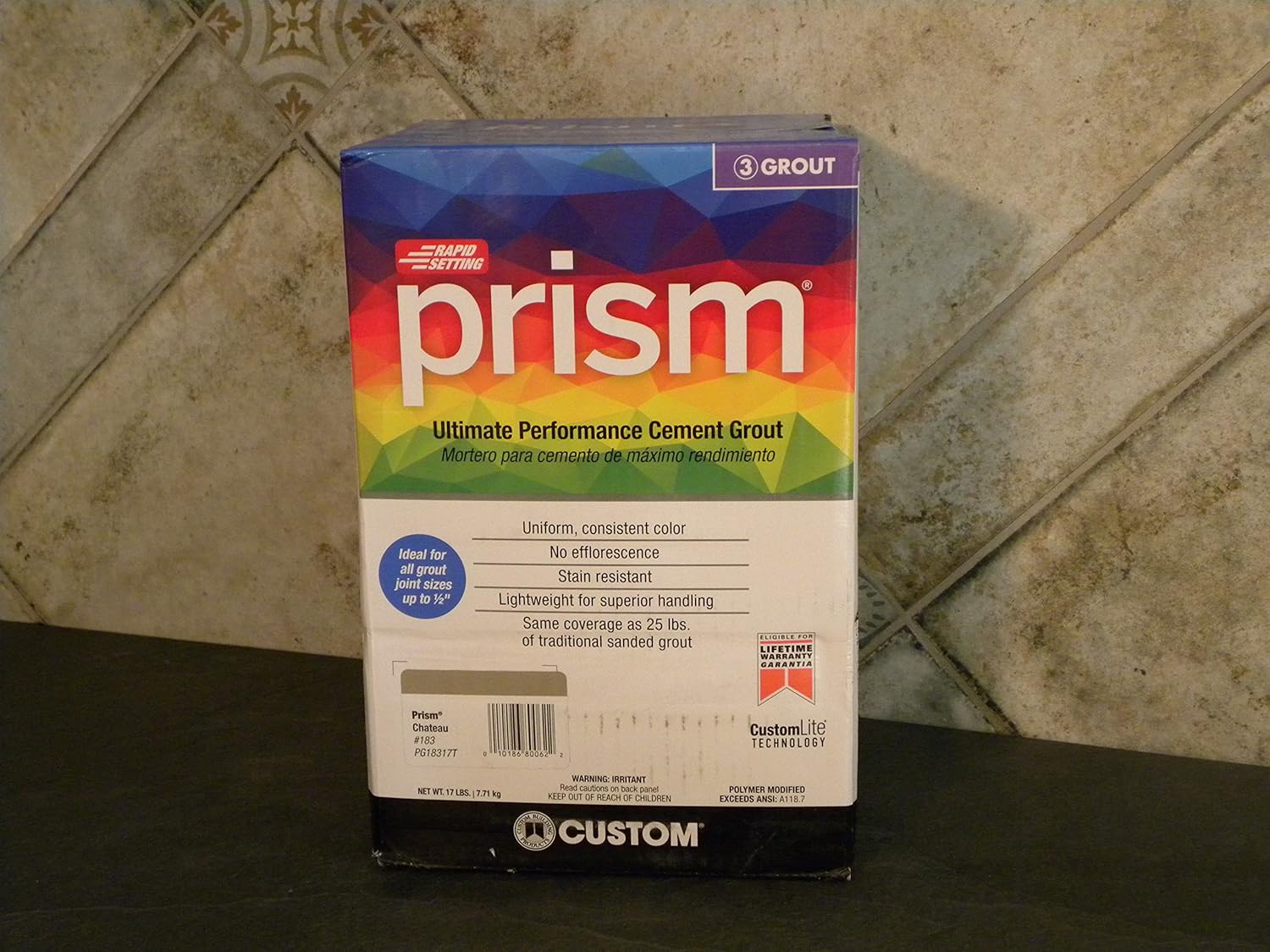 Prism Color Consistent Grout (183 Chateau) Amazon.ca Tools & Home