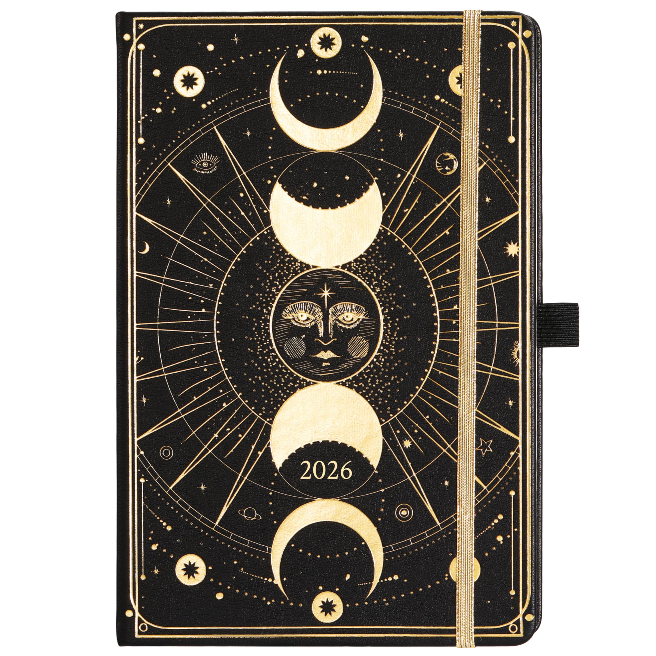 Artfan 2022-2023 Planner - 18-Months Academic Weekly Monthly Planner 2022-2023, July 2022 - December 2023, 5.75" x 8.25", Soft Faux Leather with Thick Paper, Pen Loop, Back Pocket with 32 Notes Pages