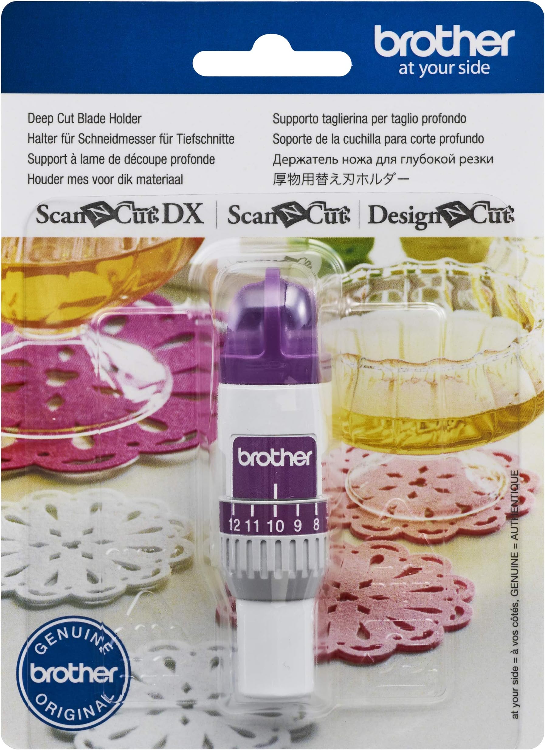 ScanNCut Deep Cut Blade Holder CAHLF1, Use with Thicker Materials Including Foam and Balsa Wood