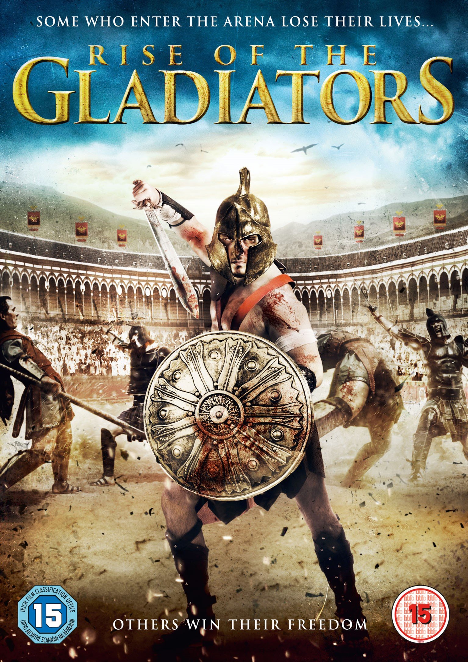 Película en DVD Rise of the Gladiators edición importada de Alemania