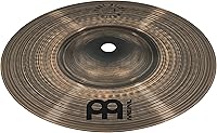 Vista 3 de Meinl Cymbals Pure Alloy Custom 8" Splash - Bronce ahumadoacabado brillante - Fabricado en Alemania (PAC8S)