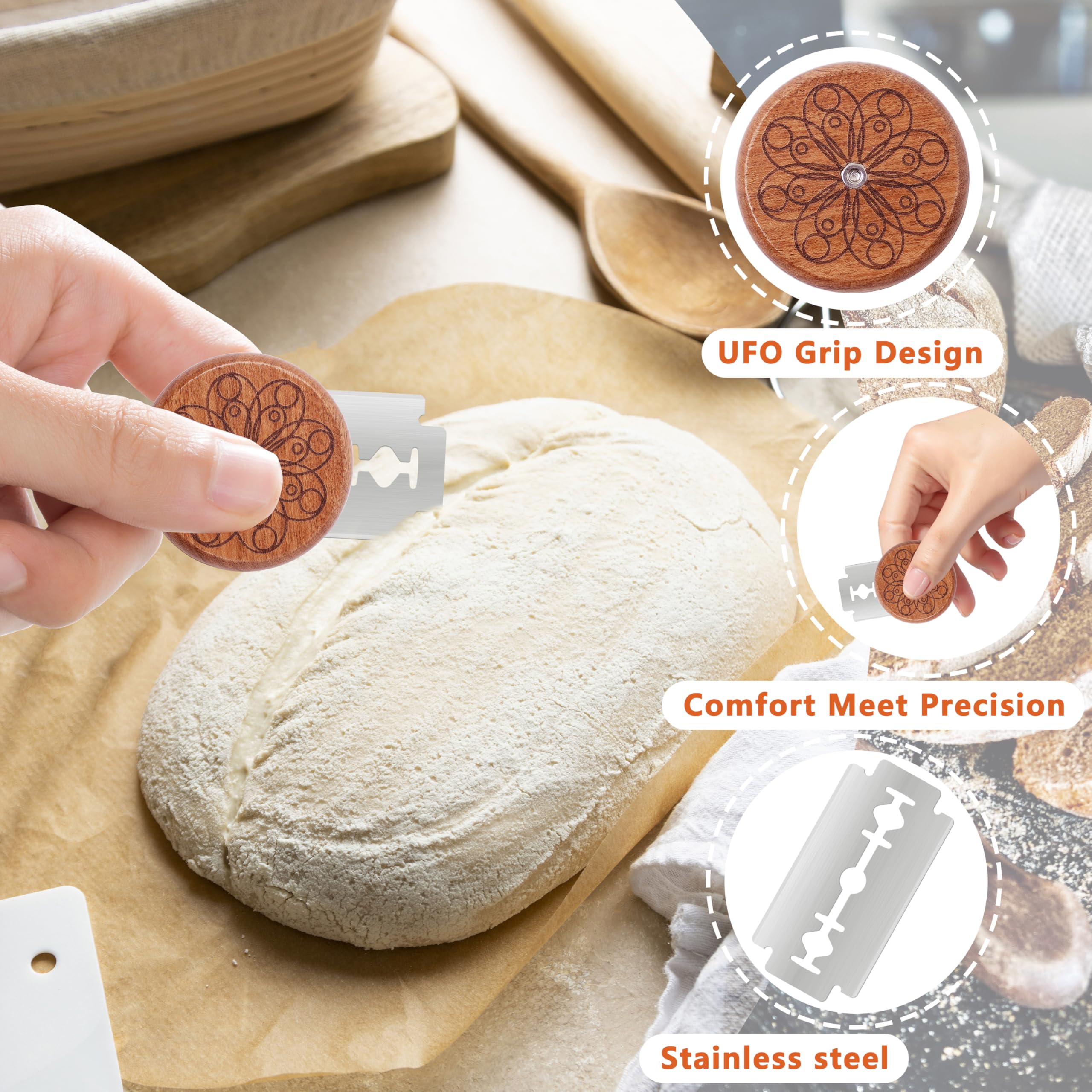 Sourdough Bread Lame Cutter - Professional Scoring Tool -4