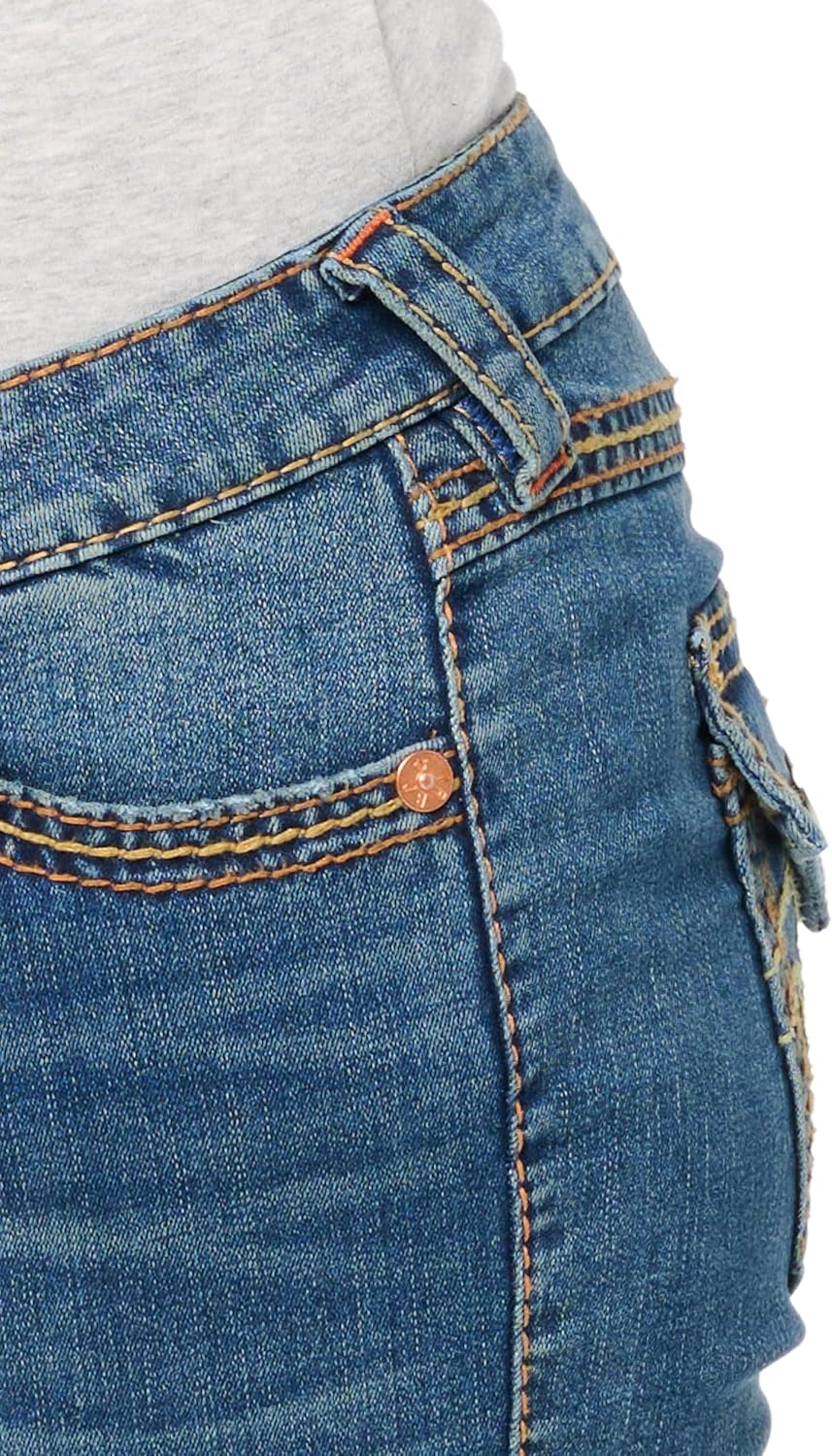 True Religion Womens Joey Lowrise Flare Super T Jean - Image 3