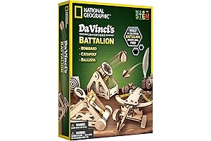 Da Vinci Model Kit - Catapult Kit for Kids, 3D Puzzle Building...