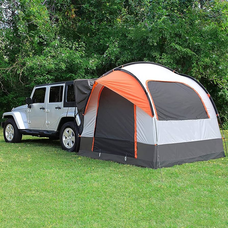 viaggio+ テント Amazon.com: DOENUUB 5-7 Person SUV Car Tailgate Tent, Square