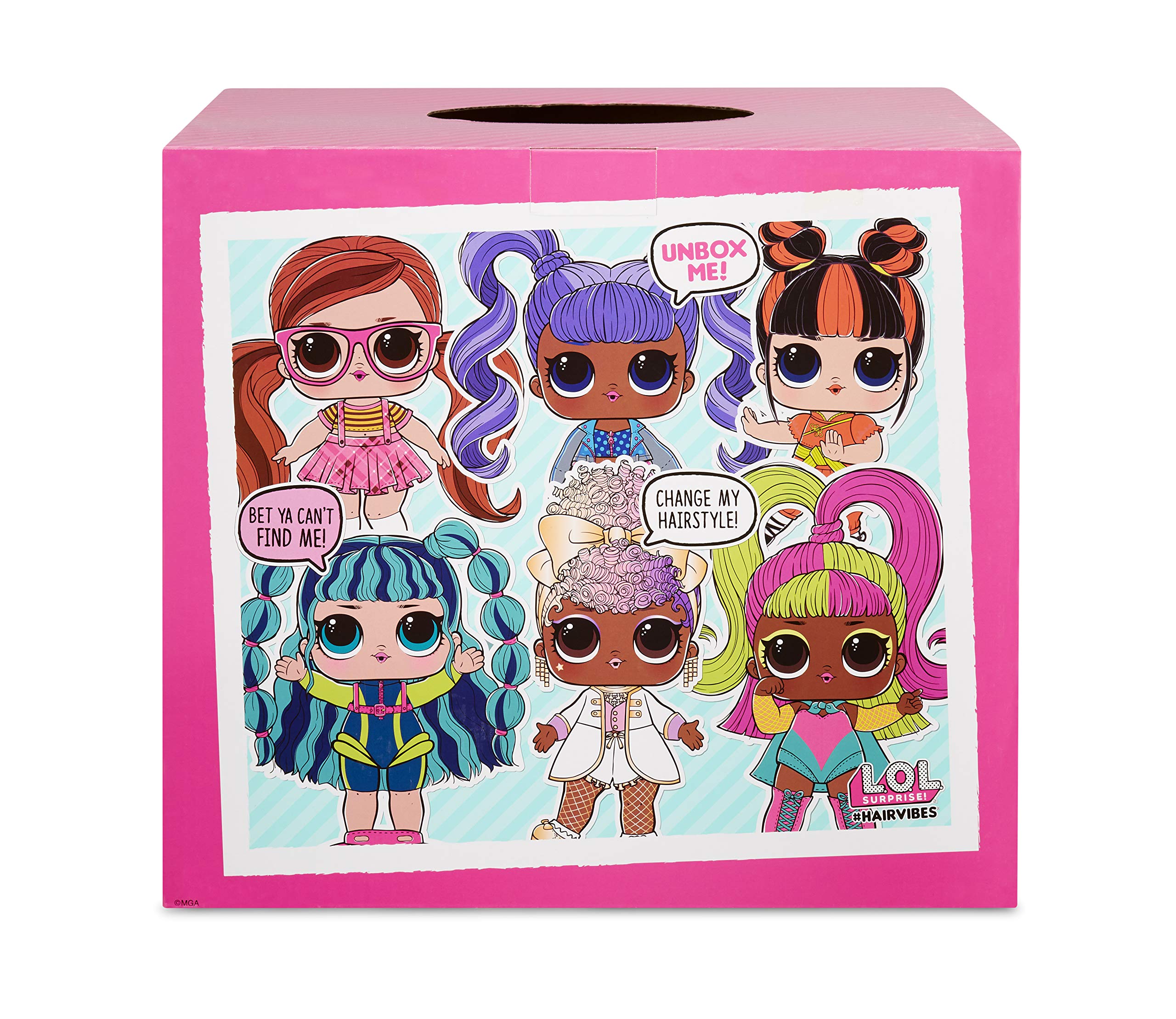 MGA Wyświetlacz L.O.L. Hairvibes 12 szt. [FIGURKA]