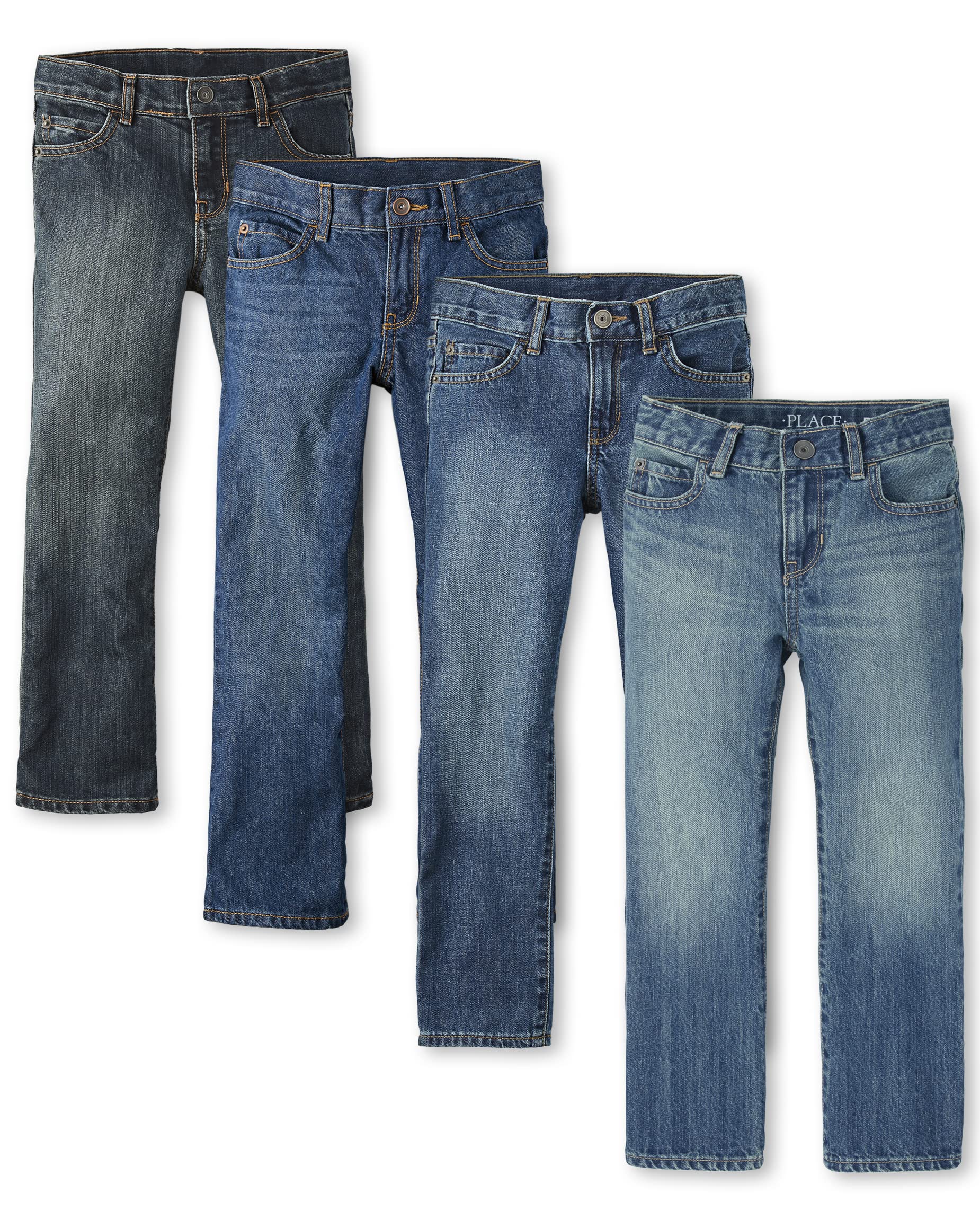 The Children's Place Boys' Bootcut Jeans
