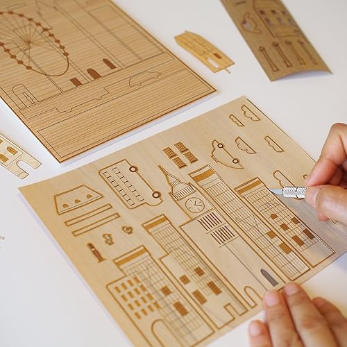 Miniatura 4 de Kit de arte de madera Kiharie London Hecho en Japón