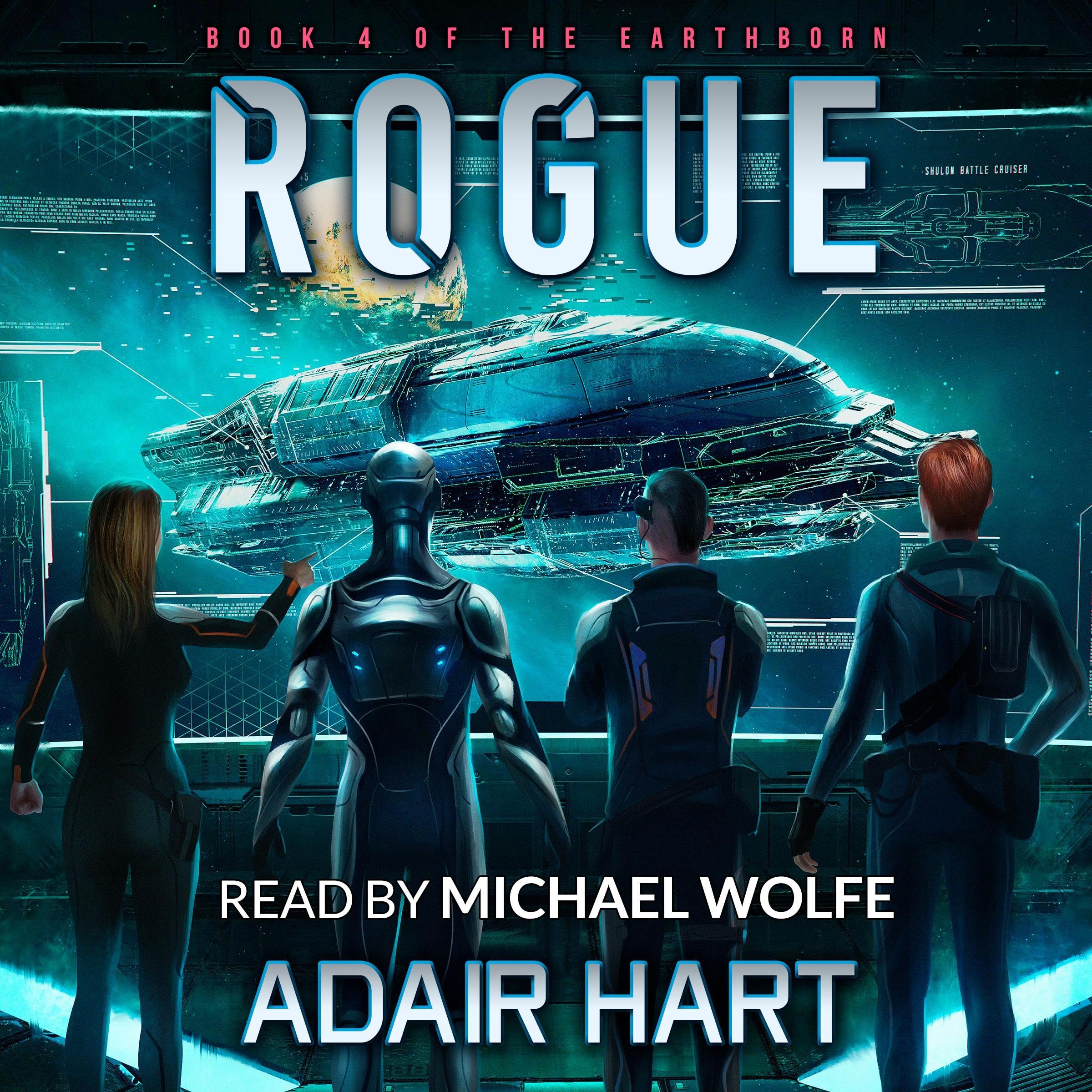 Cover art for Rogue: Earthborn, Book 4