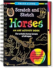 Scratch & Sketch Horses (Trace-Along)