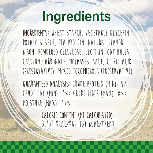 Vista 30 de Nylabone Healthy Edibles Wild Natural - Premios para perro con sabor a venado, sabor de larga duración