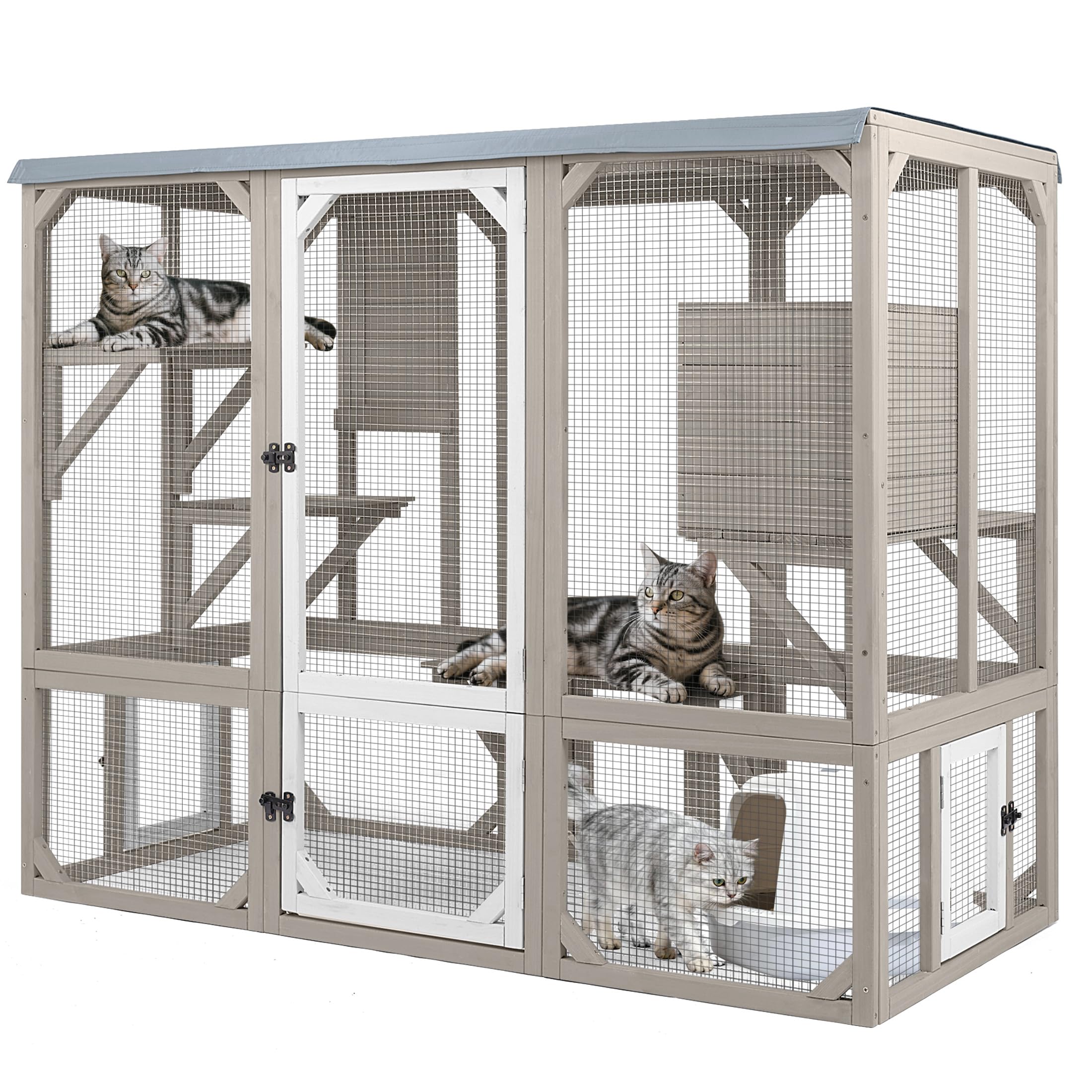 PetsCosset Catio Outdoor Cat Enclosure 59
