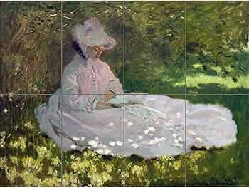 Amazon.co.jp: Claude Monet Springtime XL Giant Panel Poster (8