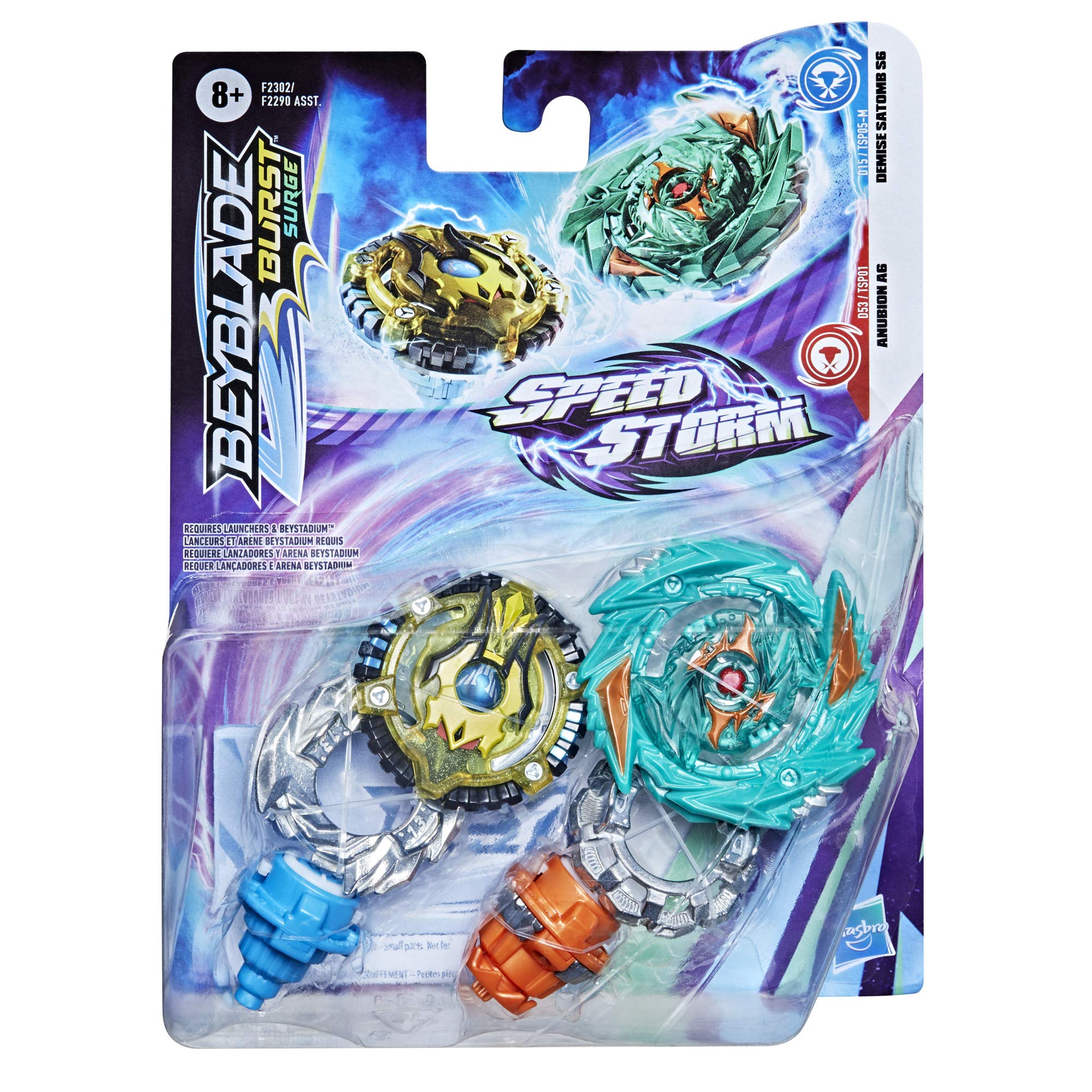 Amazon.com: Beyblade Burst Surge Speedstorm Demise Satomb S6 and