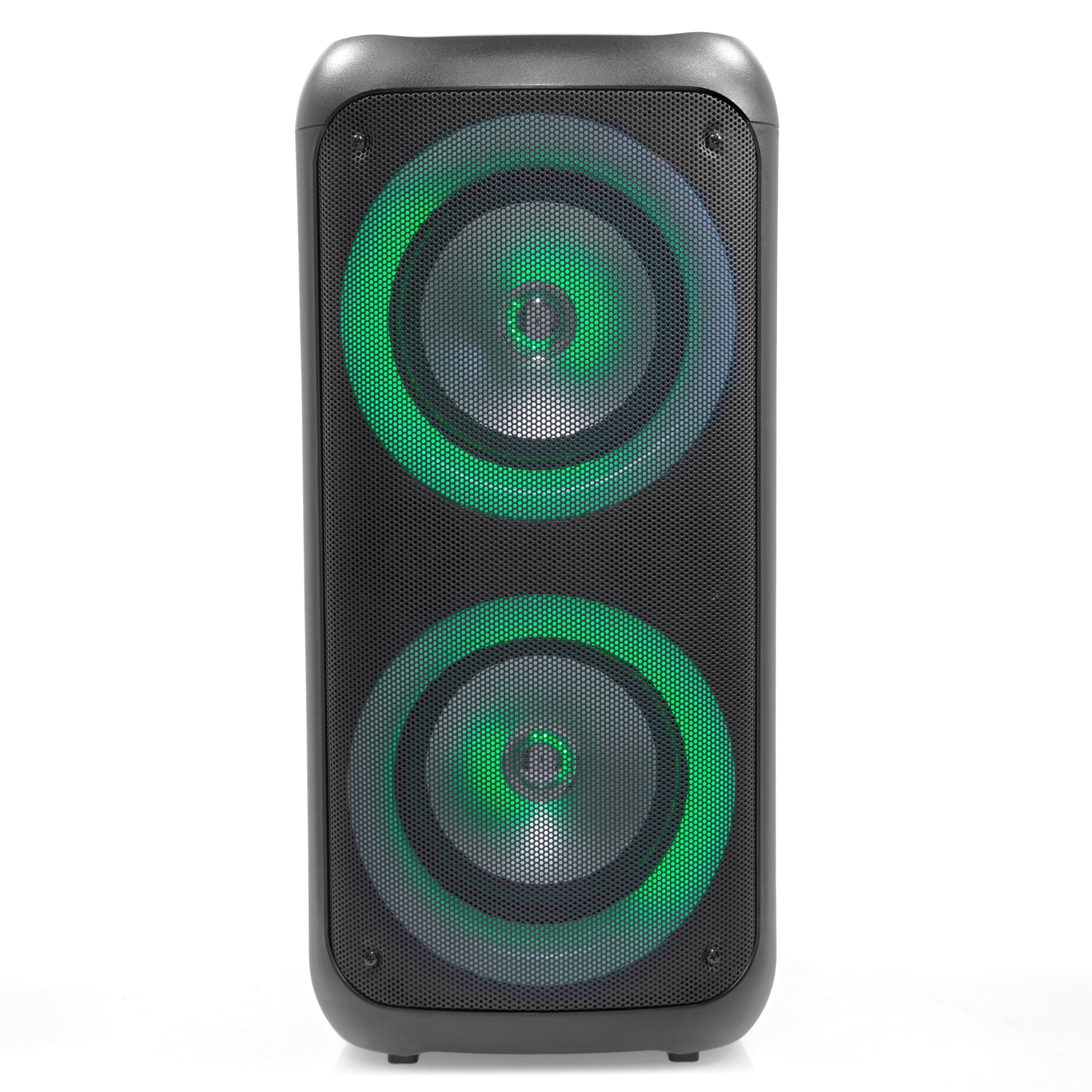 BoomTone DJ Traveler 400 Enceinte sur Batterie, idéale pour Les DJ Mobiles et Les fêtes privées, Bluetooth, lumière intégrée, USB/SD, Poignée de Transport télescopique.