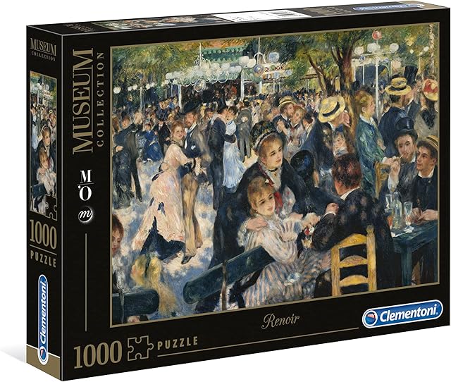 Clementoni - Museum Collection Puzzle Renoir "Dance at Le Moulin De La Galette" 1000 pieces, for Adults and Children, 14 Years old and up, 31412