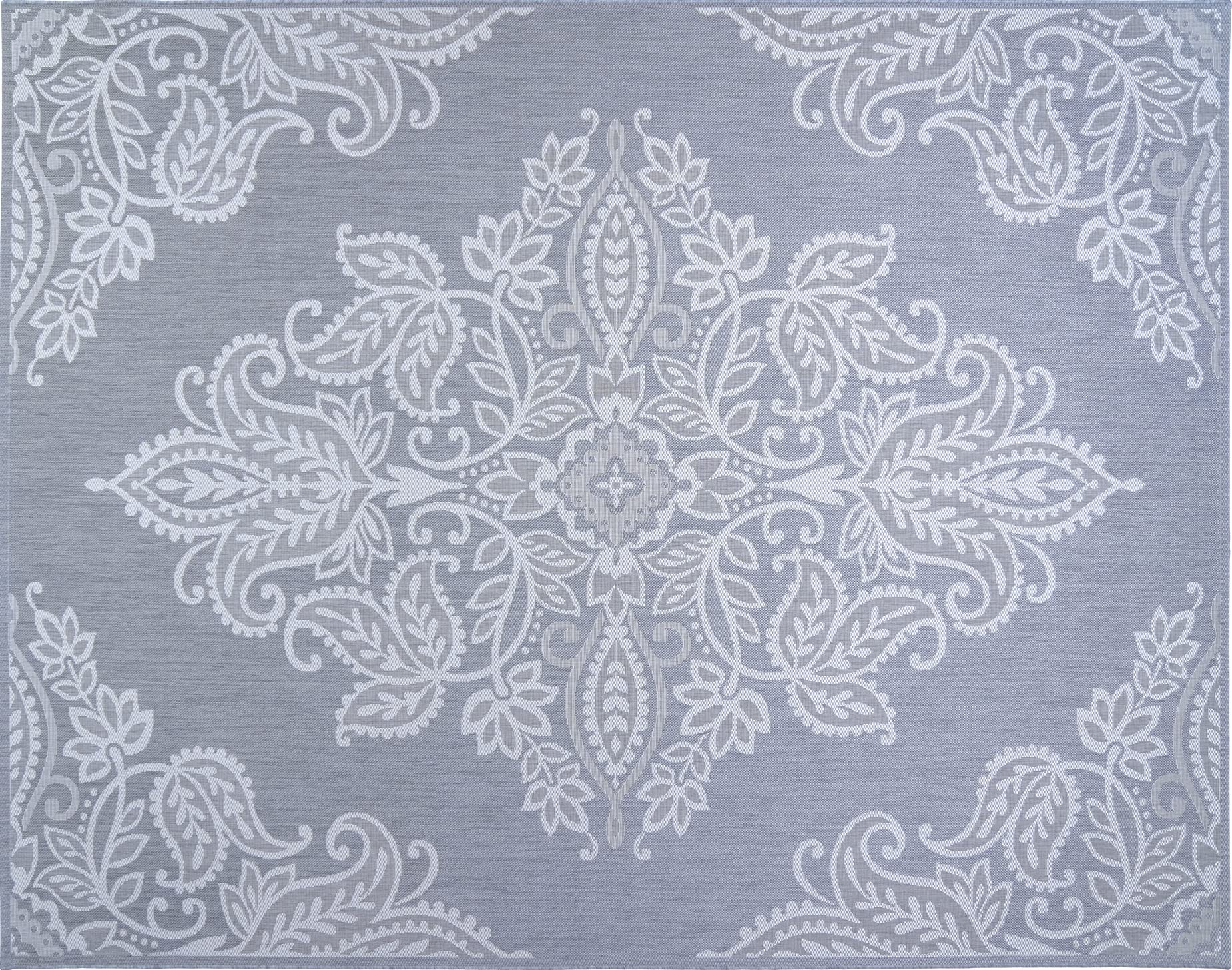 Gertmenian Indoor Outdoor Area Rug, Classic Flatweave, Washable, Stain