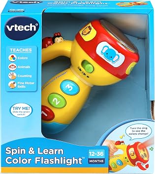 VTech Vテック Spin and Learn カラーフラッシュライト