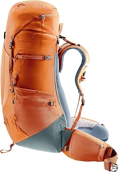 Deuter Mountain Backpack Air Contact Lite 50+10 Chestnut x Teal D3340323-9319 2023 Model Men's