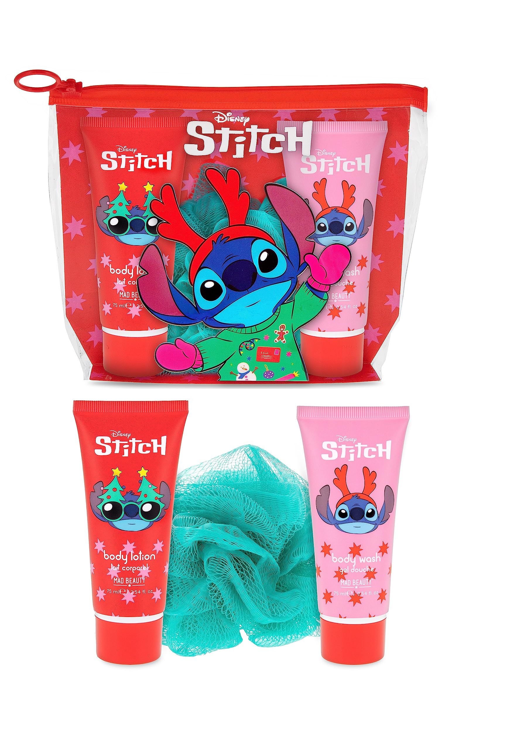 Stitch At Christmas Gift Set