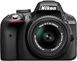 Nikon D3300 24.2 MP CMOS Digital SLR with AF-S DX NIKKOR 18-55mm f/3.5-5.6G VR II Zoom Lens (Black)