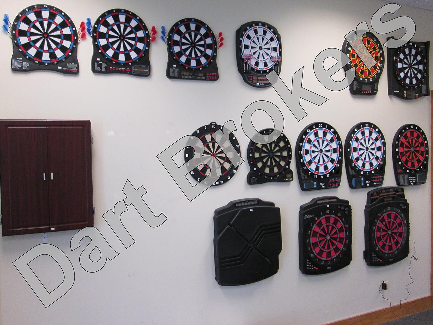 Viper by GLD Products Neptune Electronic Dartboard Cabinet Combo Pro Size Over 55 Games Large Auto-Scoring LCD Cricket Display Extended Dart Catch Area 16 Player Multiplayer with Soft Tip Darts and Power Adapter , 21.5" L x 26.5" W x 3.5" H 10 Viper by GLD Products Neptune Electronic Dartboard Cabinet Combo Pro Size Over 55 Games Large Auto-Scoring LCD Cricket Display Extended Dart Catch Area 16 Player Multiplayer with Soft Tip Darts and Power Adapter , 21.5" L x 26.5" W x 3.5" H