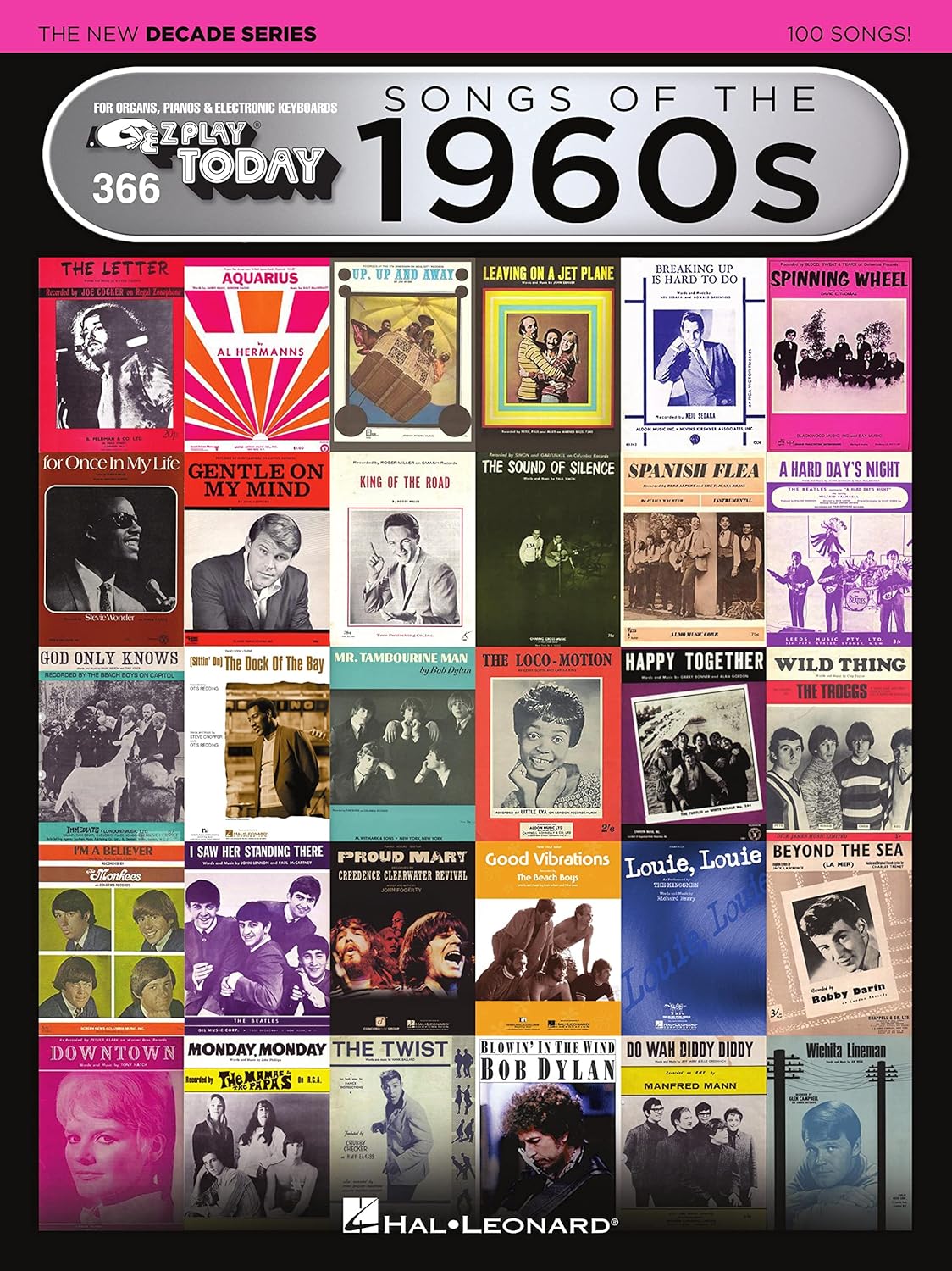 Songs of the 1960s - The New Decade Series: E-Z Play Today Volume 366      [Print Replica] Kindle Edition
