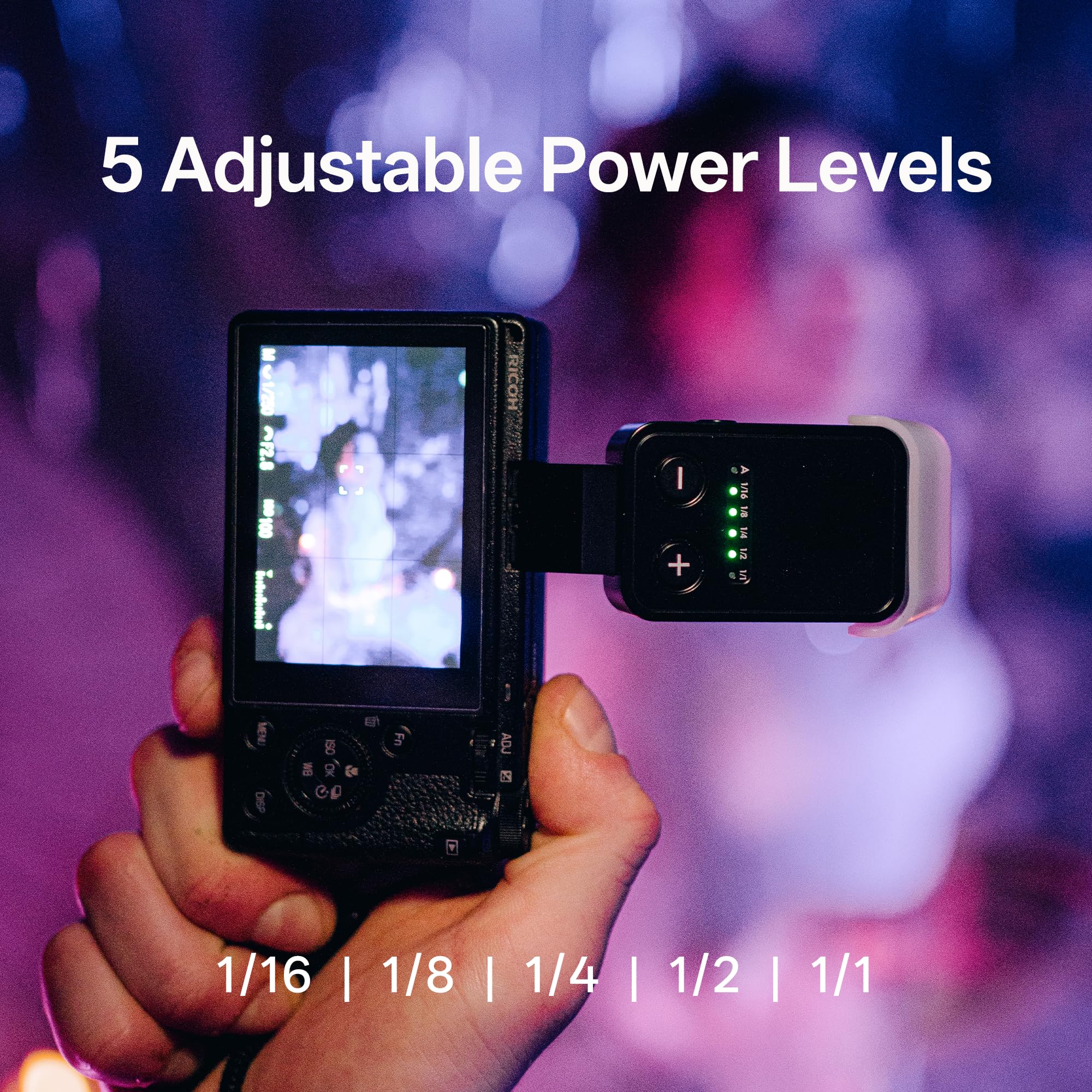 VILTROX Flash TTL Mini Retro per Fujifilm, Speedlite Tascabile Pieghevole, 10 Ws, USB-C Ricaricabile (Z2-F)