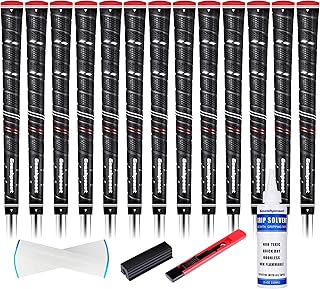 Wrap Golf Grips 13 Pack with Golf Grip Kit ,Golf Club Grips Outstanding Tackiness and Advanced Surface Texture Enhances Control