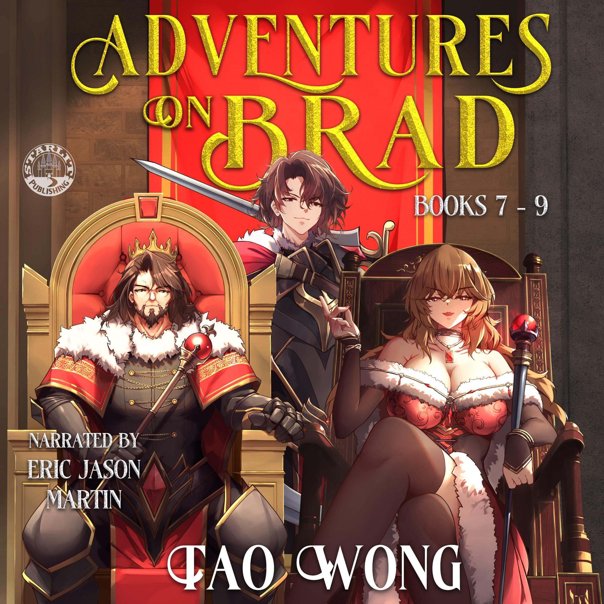 Cover art for Adventures on Brad Books 7-9