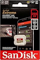 Vista 2 de SanDisk - Tarjeta de memoria MicroSDXC UHS-I de 256 GB Extreme para drones DJI funciona con Avata y Goggles 2 (SDSQXAV-256G-GN6MN) Clase 10 Bundle