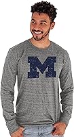 Vista 15 de Blue 84 NCAA - Camiseta de manga larga para hombre, diseño vintage