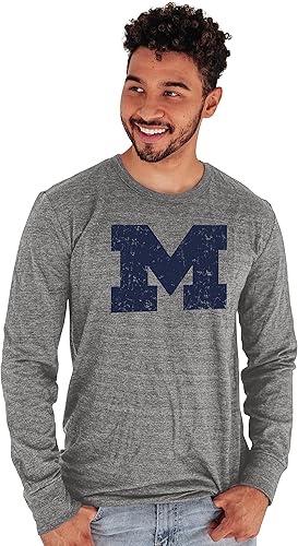 Miniatura 15 de Blue 84 NCAA - Camiseta de manga larga para hombre, diseño vintage