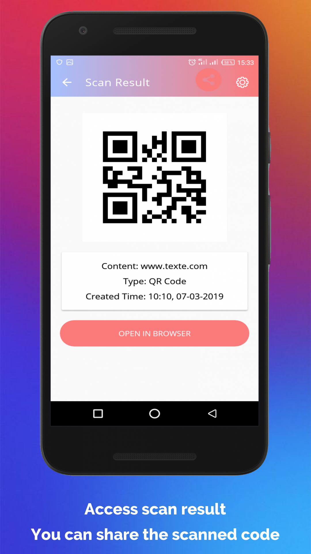 Free QR Scanner and reader 2019 App on Amazon Appstore