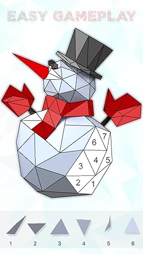 Christmas Poly Art: Artbook & Color Puzzle Game - Image 6