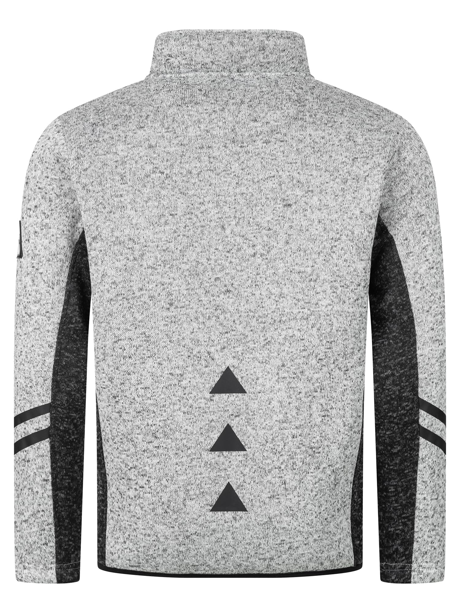 Rock Creek Fleecejacke Herren Outdoor H-373 | Wärmender Sweat-Pullover mit Reißverschluss, weiche Wanderbekleidung für Männer, Alltag, Camping und Freizeit