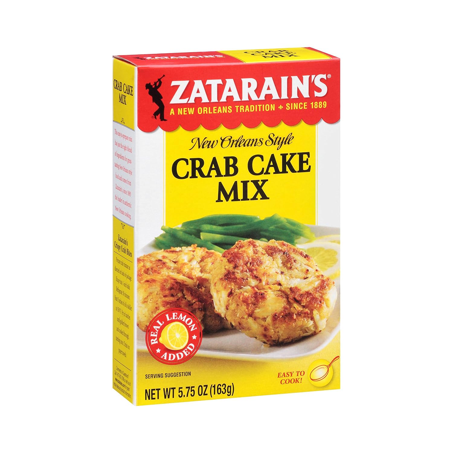 Zatarain's Crab Cake Mix, 5.75 Ounce