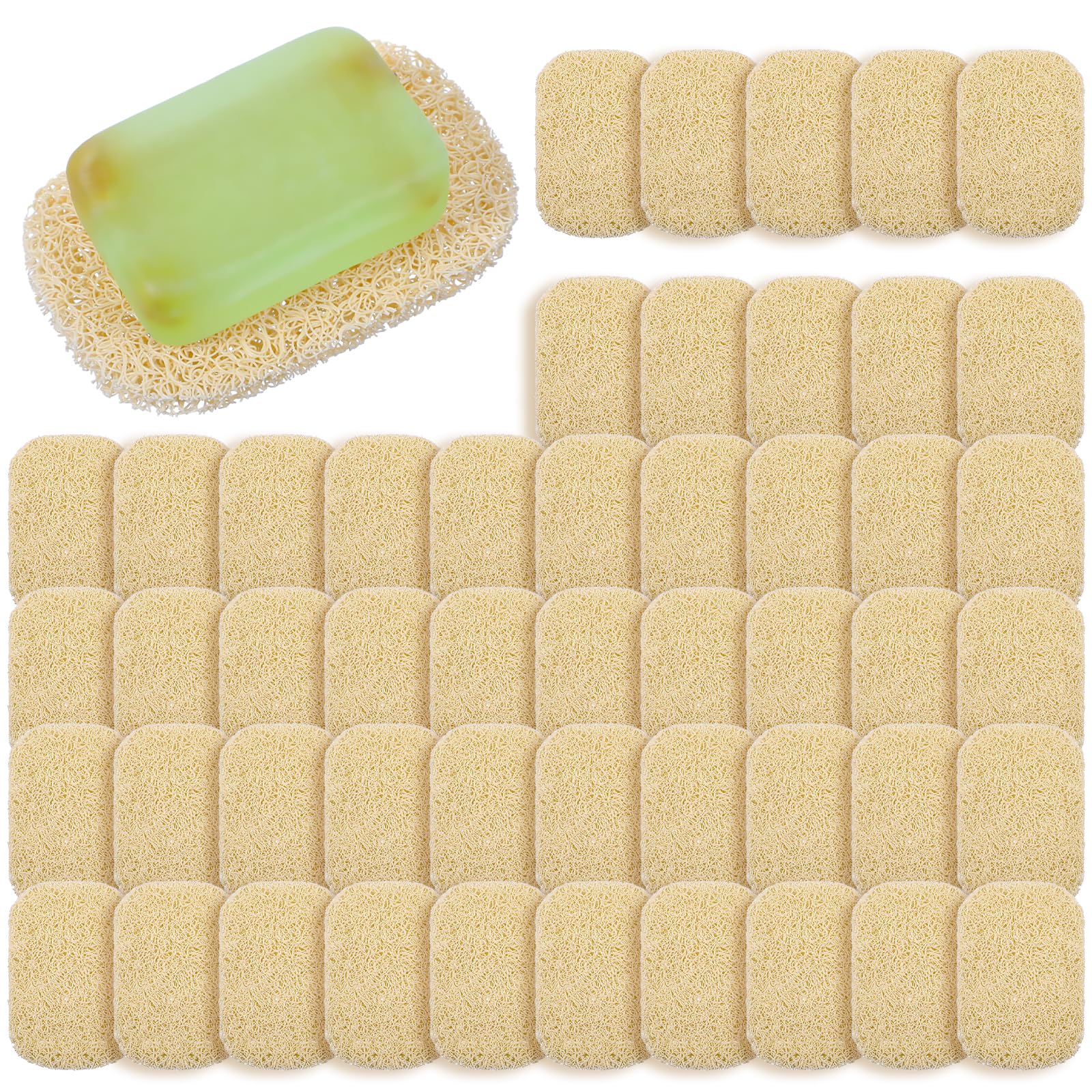 Coussinets de savon antidérapants pour éliminer la texture gluante