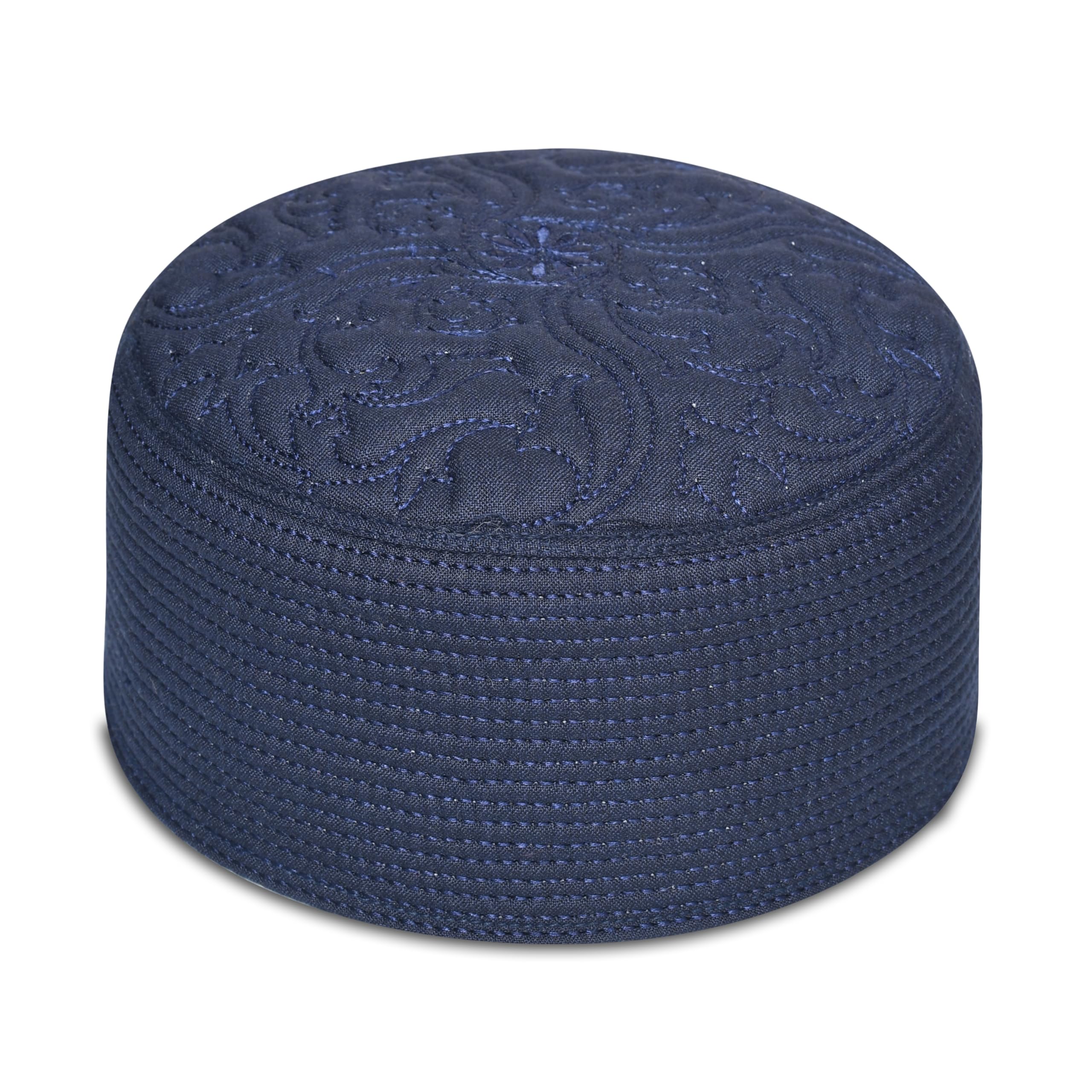 mtopi Muslim Namaz Cap | Embroidered Prayer Topi | Lightweight & Comfortable Islamic Cap for Daily Namaz, Eid, Jummah & Mosque U13 Series-picture-29