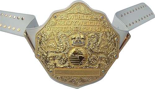 Fandu Belts Título del cinturón del campeonato de oro grande de metal para adultos La cena estrella en Wrestling Mania, Oro