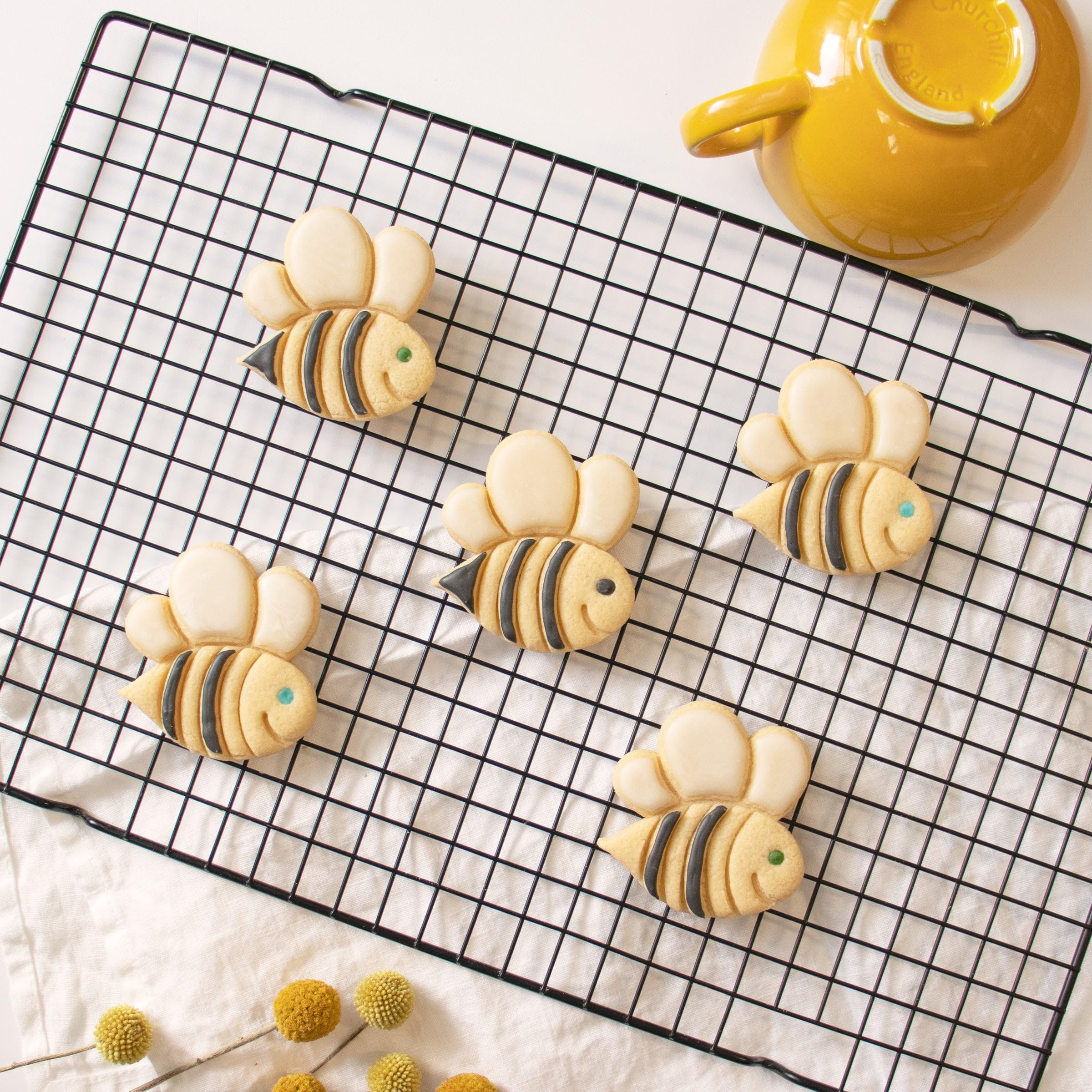 Cortador de galletas con forma de abeja, 1 pieza