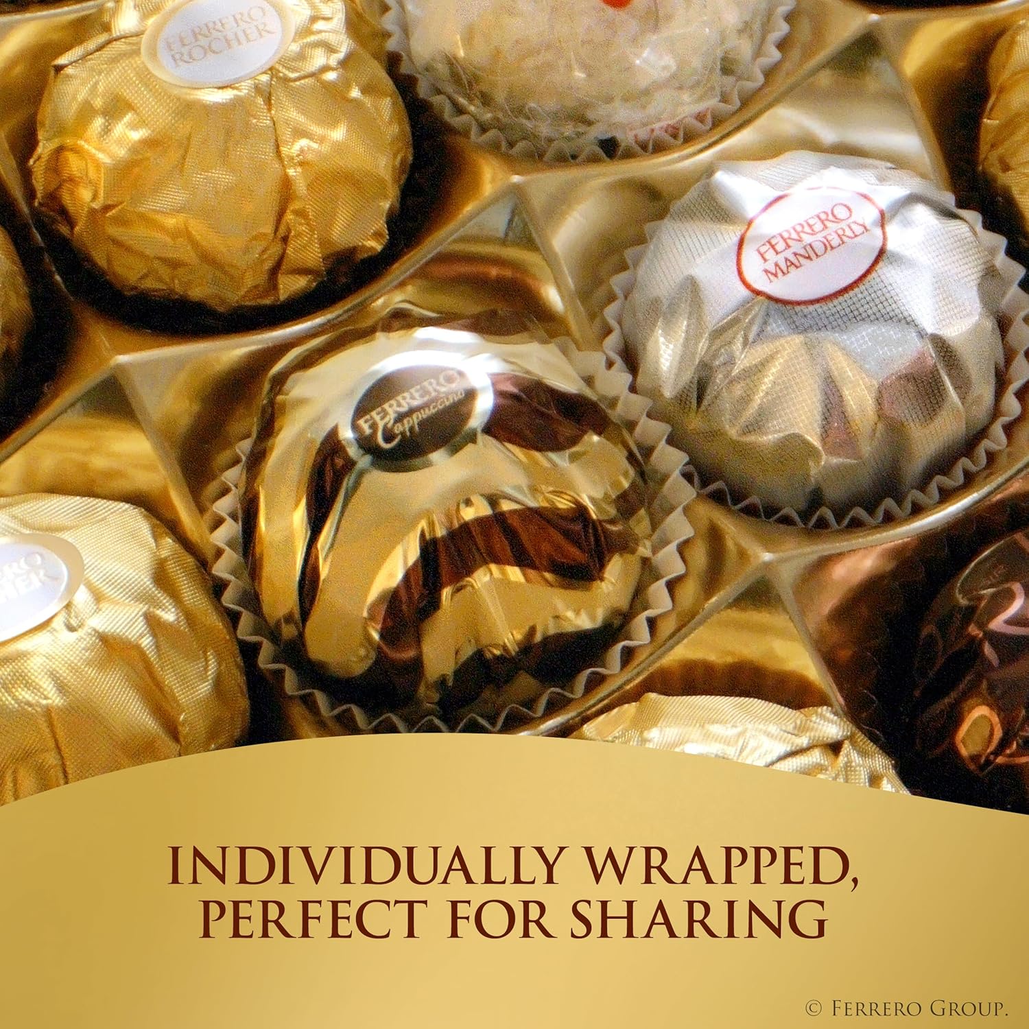 Ferrero Collection Valentine's Heart Gift Box, 14 Assorted Dark, Coconut, Almond, Cappuccino Gift Box, 5.1 oz (Pack of 2)