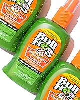 Vista 4 de Bullfrog Mosquito Coast - Repelente de insectos en aerosol + protector solar SPF 50, spray de bomba de 4.7 onzas líquidas