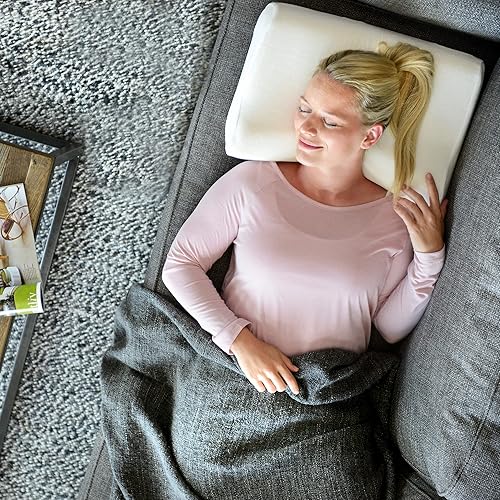 Miniatura 3 de Almohada cervical firme, almohada cervical firme, almohada cervical para espalda, estómago y de lado para aliviar el dolor de dormir, Sissel