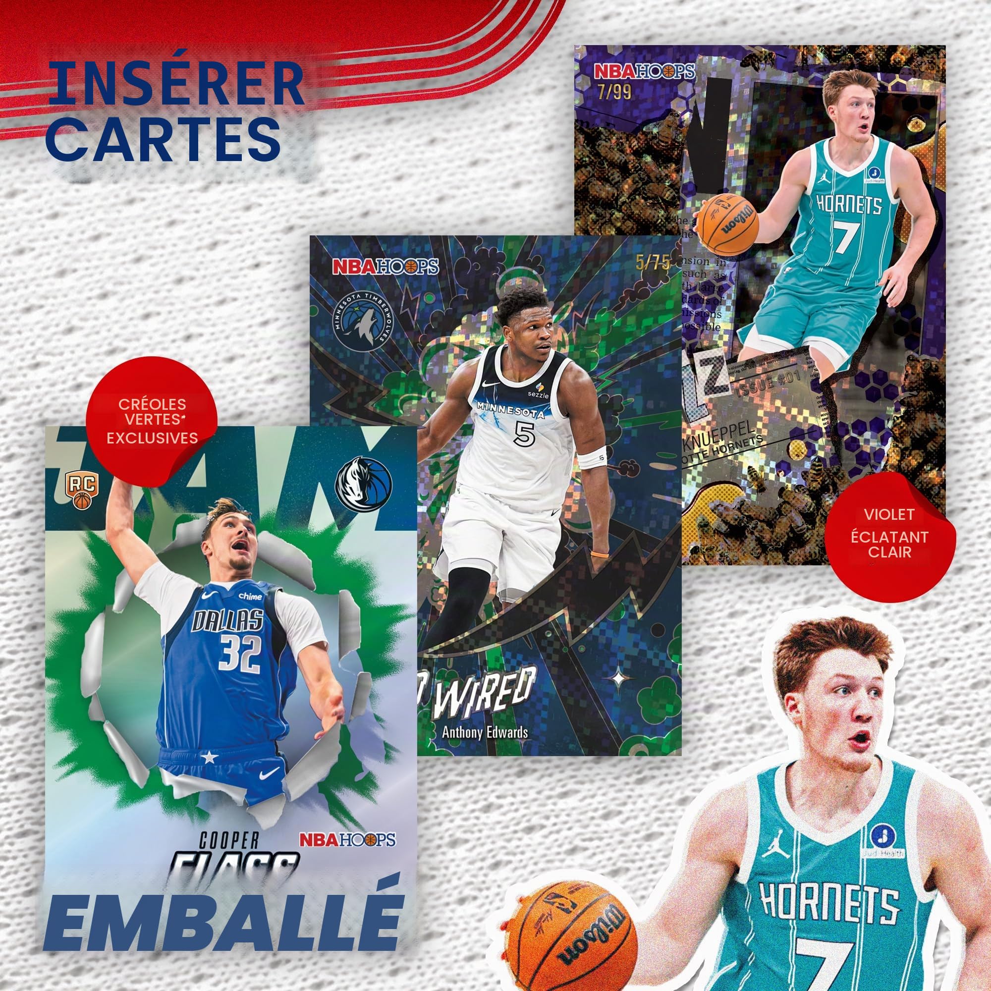 Topps Hoops Basketball 2025-26 – Scellé en Usine – Boîte économique