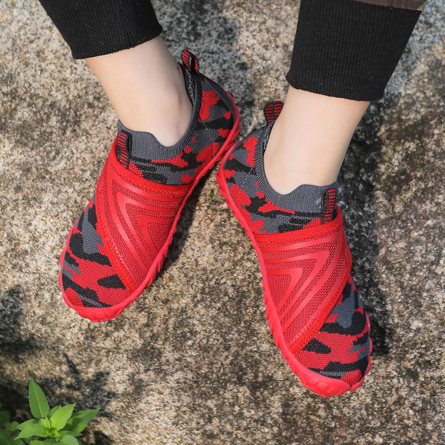 KUBUA Kids Hiking Water Shoes Boys Girls Barefoot Shoes Multifunctional Tennis Sneakers Toddler Little Big Kid - Image 2