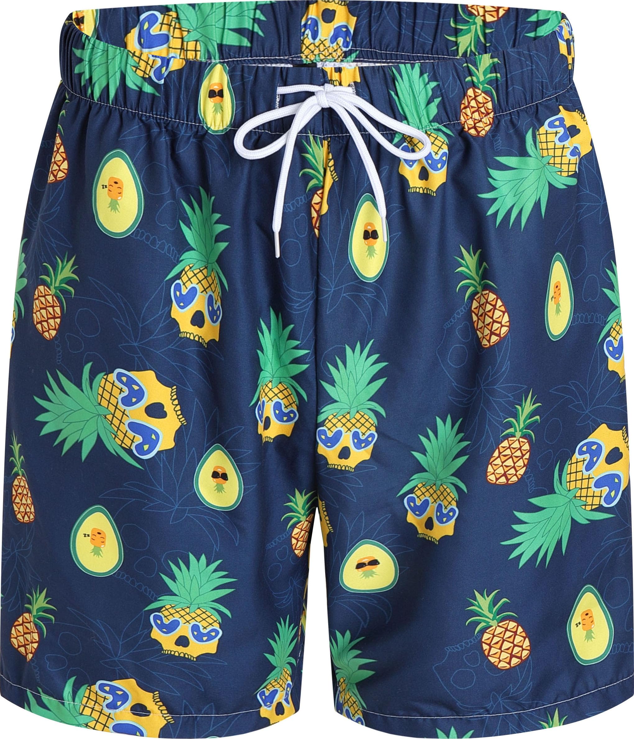 Costume da Bagno dissolvibile Roba Scherzo Pantaloncini Divertenti bavaglio Regali per Fratello Fidanzato Addio al Celibato Festa in Spiaggia in Piscina, Banana Ciano, Medium