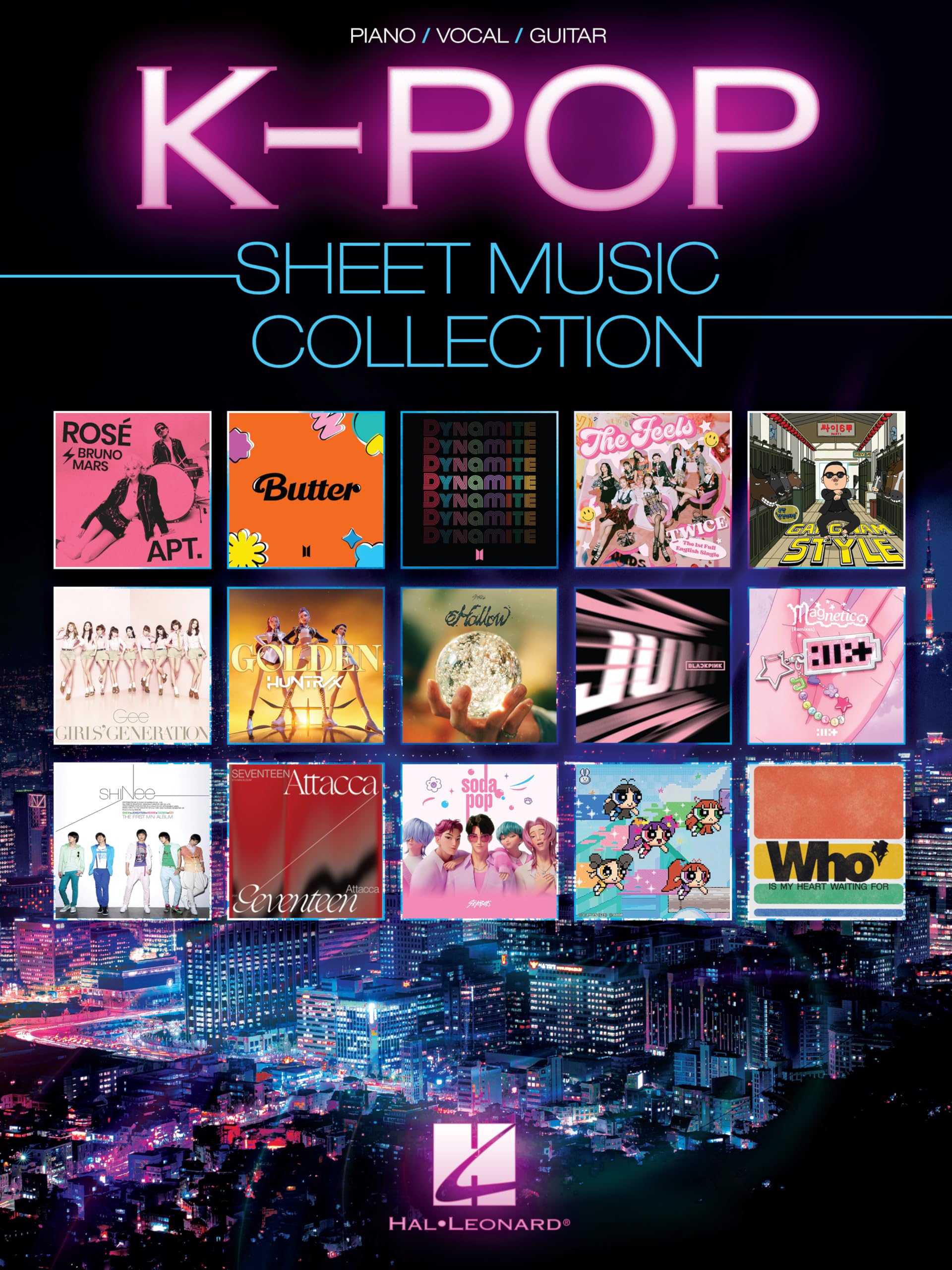K-Pop Sheet Music Collection. Piano, Vocal And Guitar.