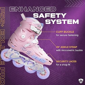 FlyingEagle F5S+ Eclipse Pro Unisex Inline Roller Skates, 11 Size Options