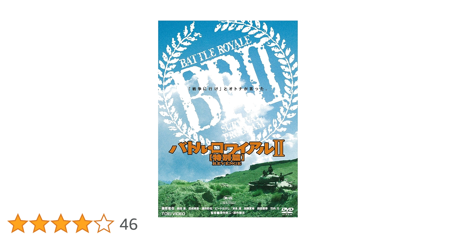 バトル・ロワイアル II 特別版ボックス バトルロワイヤル2 レクイエム Special EditionBOX 未開封